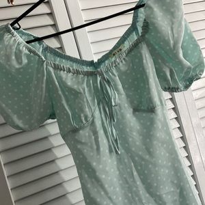 Francesca’s long dress